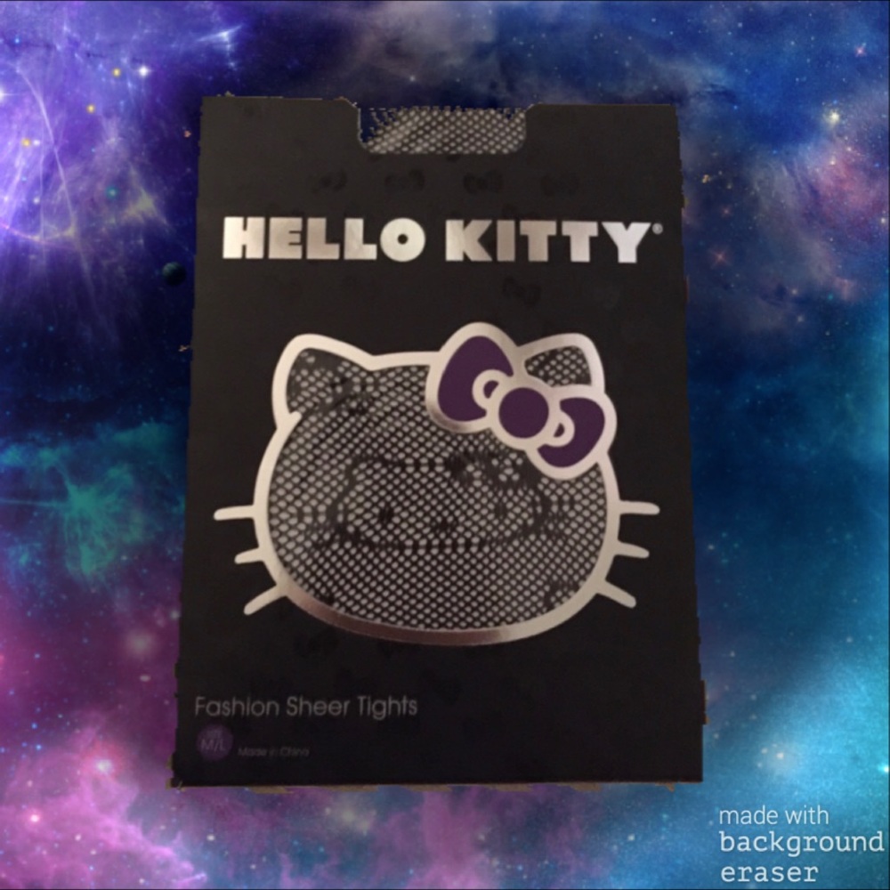 NIB Hello Kitty fishnet tights stockings leggings